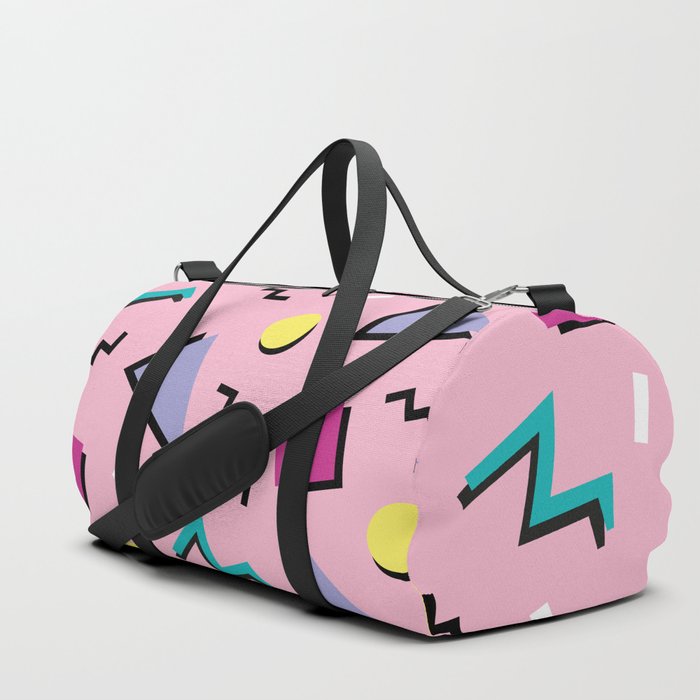 80s duffle shop bag