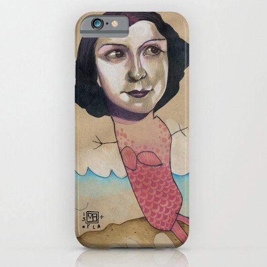 PINK MERMAID iPhone & iPod Case