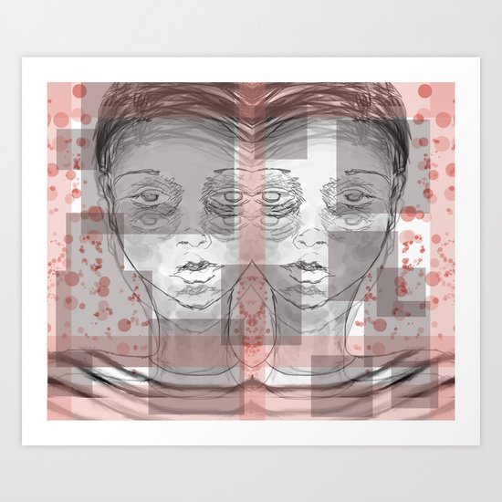 nausea Art Print