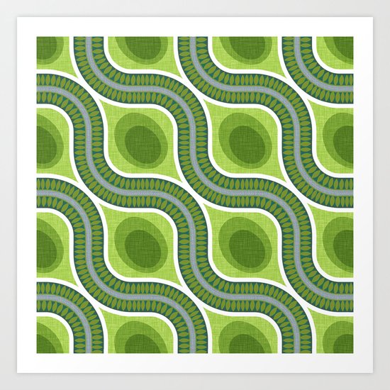 Around the Bend Art Print