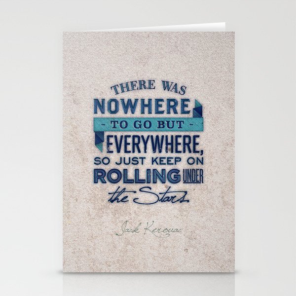 Kerouac  Stationery Cards