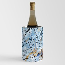 Ottawa - Ontario Jessamine Marble Map Wine Chiller
