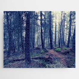  Misty Winter Woods of the Scottish Highlands Jigsaw Puzzle