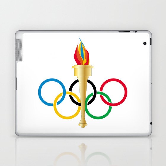 Olympic Rings Laptop & iPad Skin