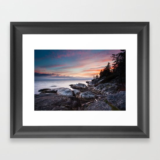 Be Calm Framed Art Print