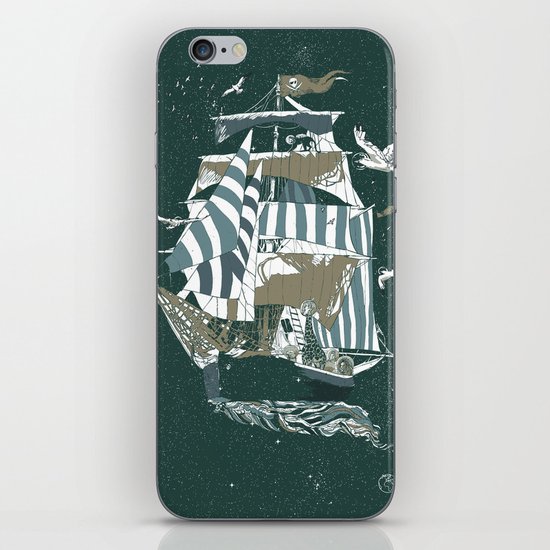 Sail to The Moon iPhone & iPod Skin