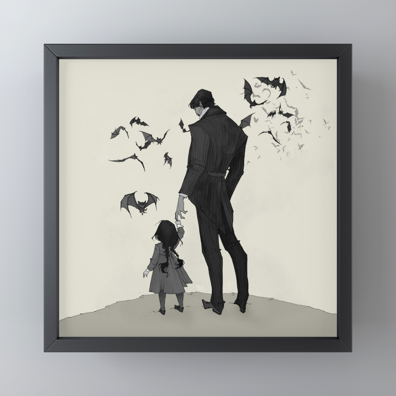 Father Daughter Time Framed Mini Art Print By Abigaillarson Society6