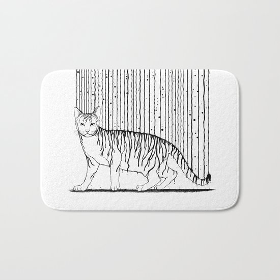 Inkcat5 Bath Mat