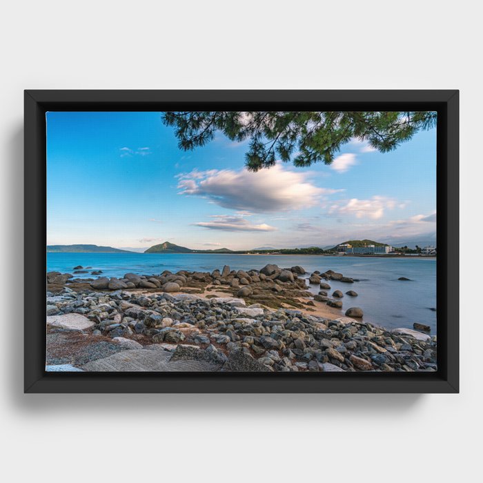 itoshima peninsula (fukuoka prefecture, japan) Framed Canvas