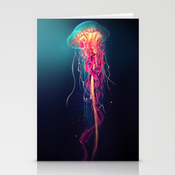 Jellyfish Stationery Cards