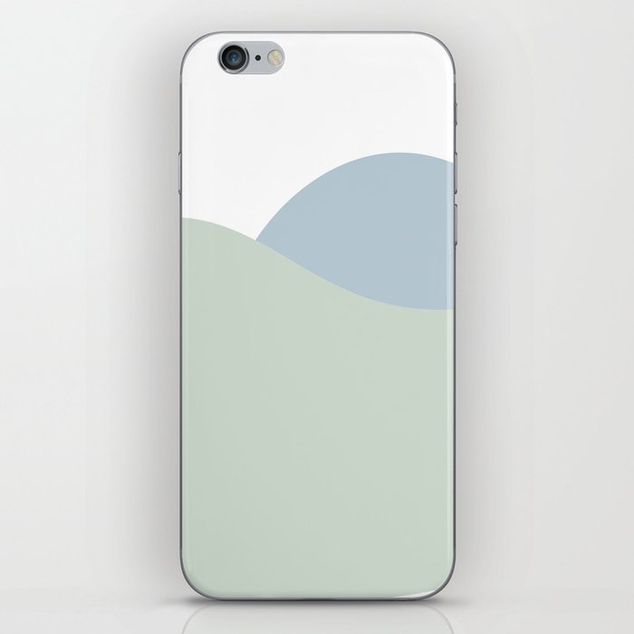 pale mountains iPhone Skin