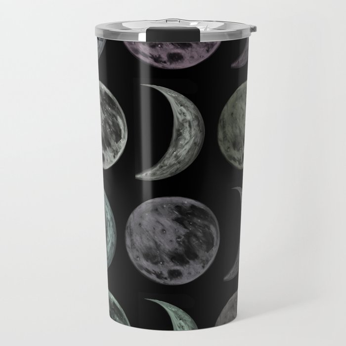 Moon Pattern Travel Mug