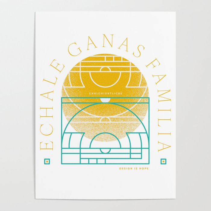 Echale Ganas Familia_Yellow Series Poster