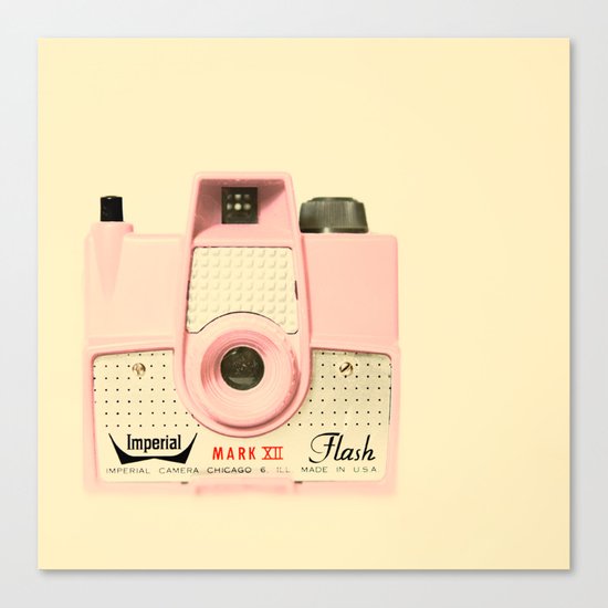 Think Pink Canvas Print