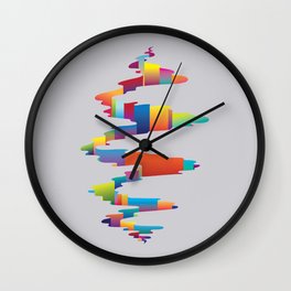 After the earthquake Wall Clock