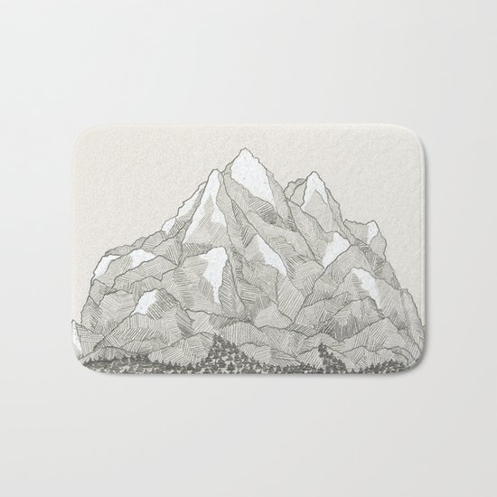 The Mountains and the Woods Bath Mat