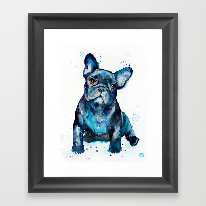 French Bulldog Framed Art Print