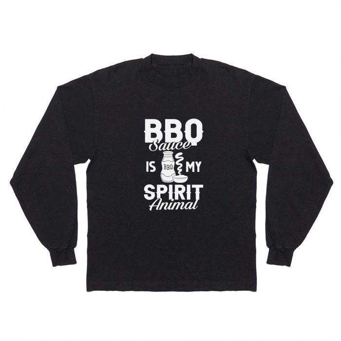 BBQ Sauce Barbeque Recipes Korean Barbecue Keto Long Sleeve T Shirt