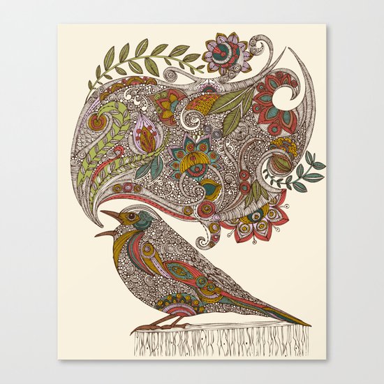 Random Talking Canvas Print
