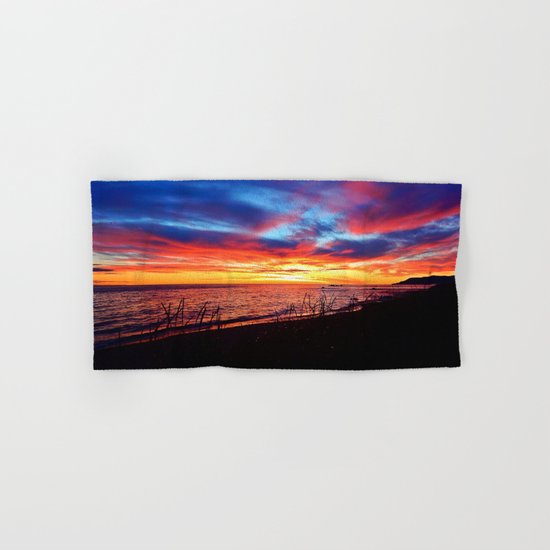 Sunrise on Sainte-Anne-Des-Monts Hand & Bath Towel