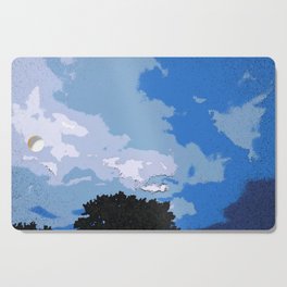 abstract sky Cutting Board