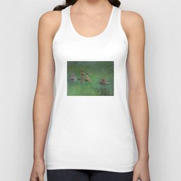 The Lute by Thomas Dewing Unisex Tank Top