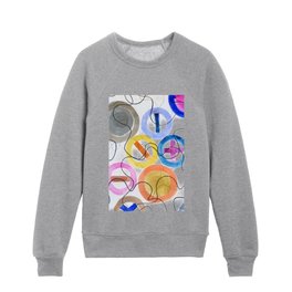 plus and minus signs Kids Crewneck