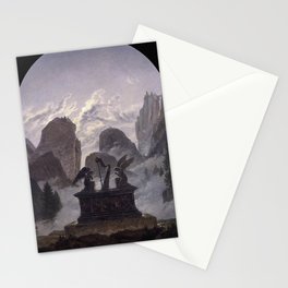  The Goethe Monument - Carl Gustav Carus Stationery Card