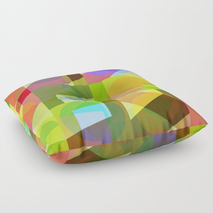 Colorful Truth. Shuffle 1 Floor Pillow