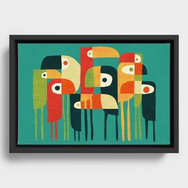 Toucan Framed Canvas
