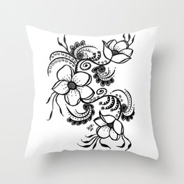 Zentangle Inspired Throw Pillows