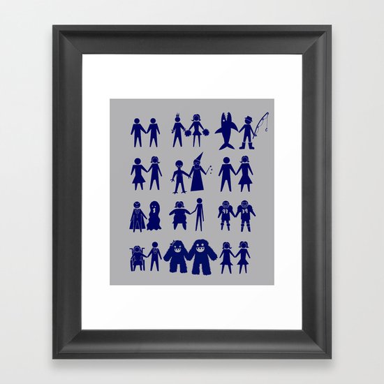 Love is Love Framed Art Print