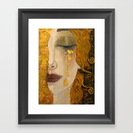 Gustav Klimt - Golden Tears ,No.1, Framed Art Print