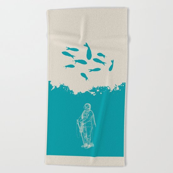 Dive Beach Towel