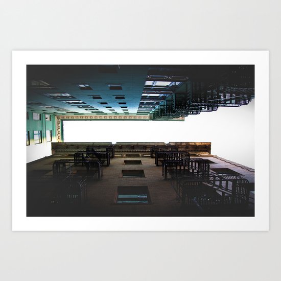Alley Up Art Print