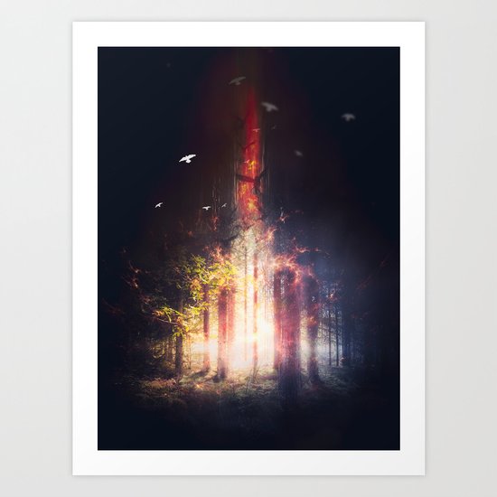 Feed me Art Print