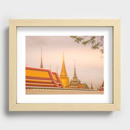 Grand Palace Bangkok - 3 towers Recessed Framed Print