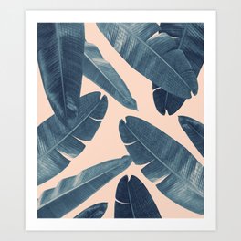 Banana Leaves - Cali Vibes #3 #tropical #decor #art #society6 Art Print