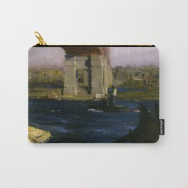 George Wesley Bellows "Bridge, Blackwell’s Island" Carry-All Pouch