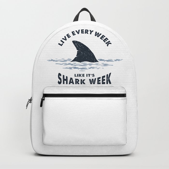 Shark week deals backpack