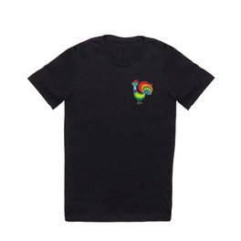 Rainbow Rooster T Shirt