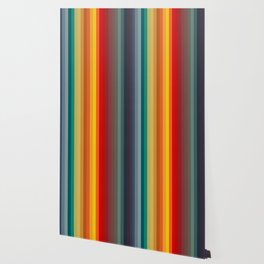 Funky Colored Strips Trending Pattern Wallpaper