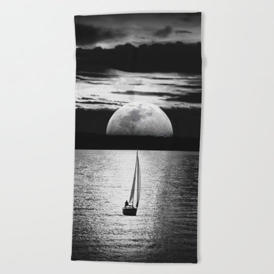 Moon Beach Towel