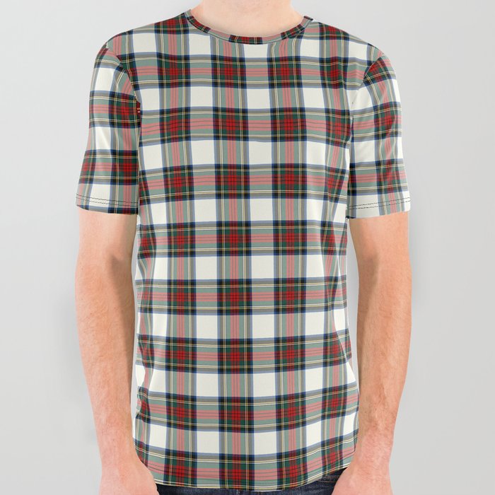 Clan Stewart Dress Tartan All Over Graphic Tee