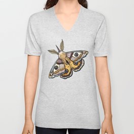 Mothicorn V Neck T Shirt