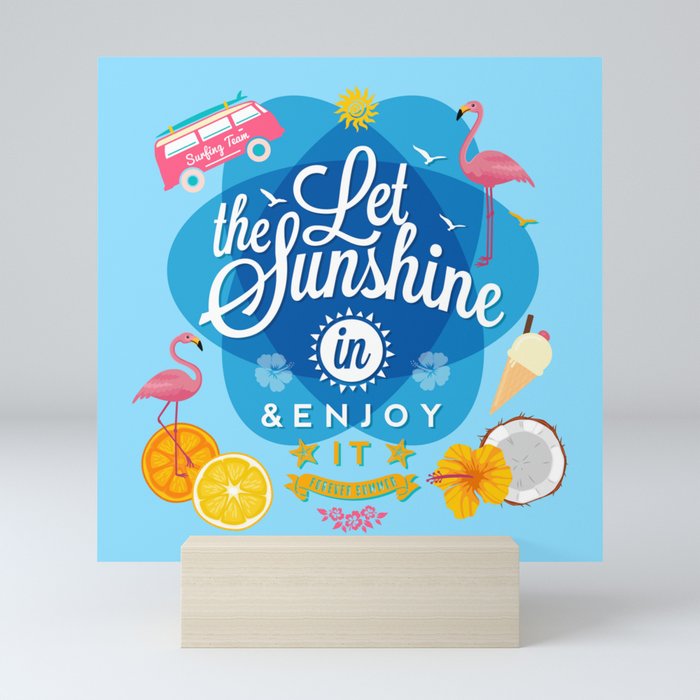 Let the Sunshine in No.2 Mini Art Print