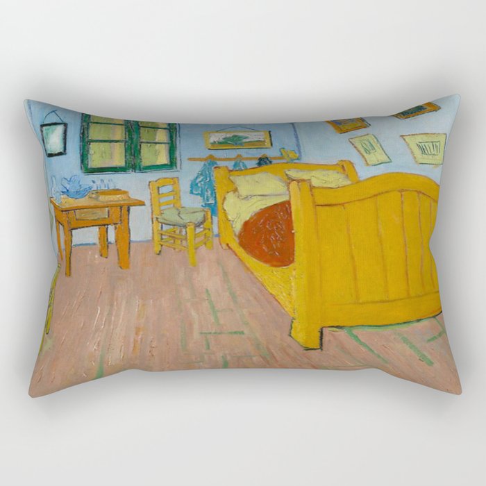 Vincent Van Gogh, Bedroom in Arles Rectangular Pillow