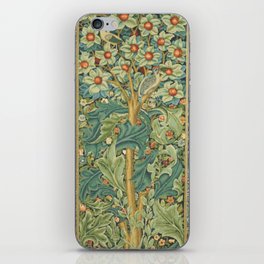 Floral Tree After William Morris Digital Painting iPhone Skin
