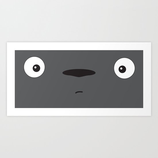 Totoro Art Print