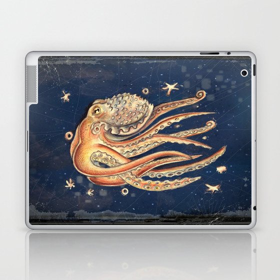SPACEpolpo -   space octopus Laptop & iPad Skin